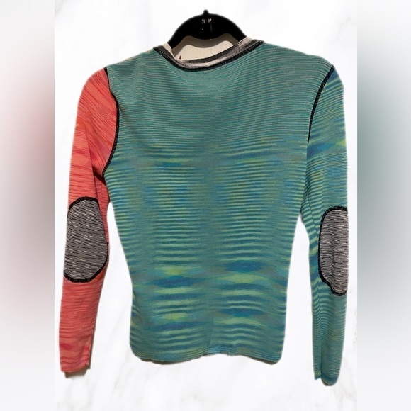 One Girl Who Women's Multicolored Button Front Long Sleeve Cardigan Size Small - Picture 3 of 5